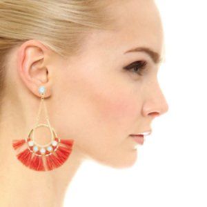 Rebecca Minkoff Utopia Tassel Chandelier Earrings
